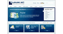 Desktop Screenshot of labrador-soft.com